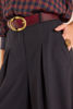 Picture of HIGH-WAISTED NAVY PALAZZO PANTS LUCE